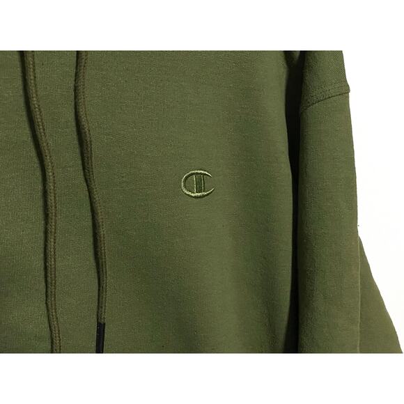 Champion Embroidered Logo Hoodie Sweatshirt Mens M Athleisure Activewear Comfort - Picture 4 of 7